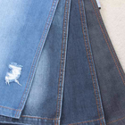 Француз Терри 100% хлопок индиго связал ткань джинсовой ткани для джинсов