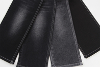 Дешевая цена 10,5 унций полиэстер спандекс черный джинс с эластичностью джинсовая ткань для джинсов