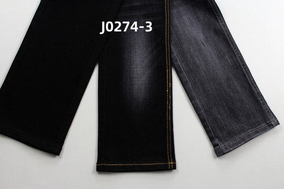 10 Oz Warp Slub High Stretch Black Backside Woven Denim Fabric для джинсов