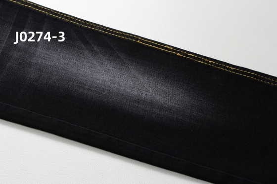 10 Oz Warp Slub High Stretch Black Backside Woven Denim Fabric для джинсов