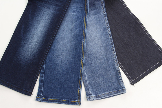 Оптовая торговля 10,9 Oz Warp Slub High Stretch Woven Denim Fabric для джинсов