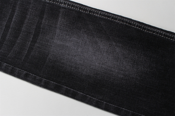 11 Oz Warp Slub Черный джинсовый ткань для мужчины Джинсы высокая растяжка Индийский рынок стиль горячая продажа