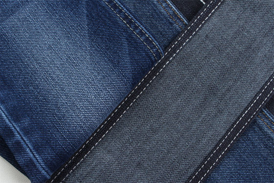 Санфоризационная специальная ткань хлопчатобумажная полиэстерная спандексная лента джинсовая ткань