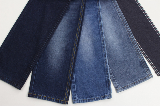 10 унций Super Blue Denim ткань жесткая 100% хлопок для стиля джинсы парень стиль друзей мягкий ладонь женщины джинсы лето в продаже