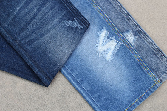 Eco-Friendly Shrink-Resistant Medium Weight 100% Cotton Denim Fabric for Jeans and Apparel