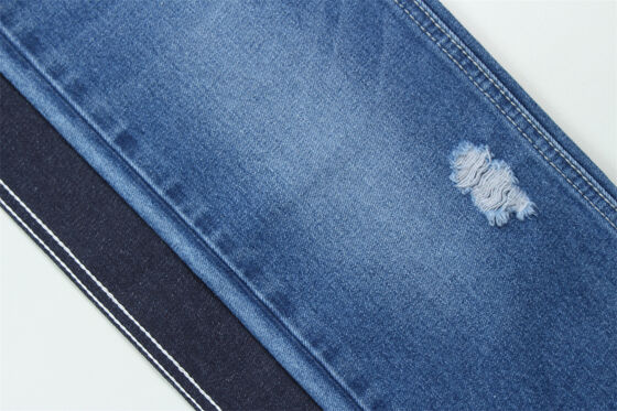 Горячая распродажа 2025 года: джинсовая ткань из 100% хлопка, 10,2 унции, по выгодной цене, в стиле бойфренд для джинсов