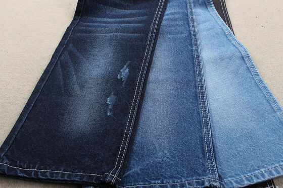 Новая модная тенденция: переработанная хлопковая джинсовая ткань, 12% переработанного хлопка и 88% хлопка, 11 унций, экологичная