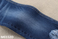 Ткань джинсовой ткани простирания облегченного темно-синего хлопка 10,5 Oz органическая для одежд людей
