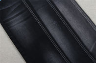 фирма комфорта 9.5oz Eco повторно использовала ткань джинсовой ткани поли джинсовой ткани простирания материальную черную