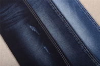 ткань джинсовой ткани простирания 70 хлопок 10oz огорченная 26,5 полиэстер черная двором