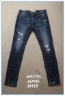 373 простирание хлопка Gsm 11 Oz глубокое Azul вырабатывает толстую ровницу ткань голубых джинсов ткани джинсовой ткани