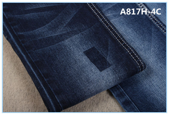 ткань джинсовой ткани полиэстера хлопка Spx 11.2oz 67% Ctn 27% поли 3% для джинсов людей