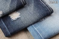 синь индиго ткани джинсовой ткани полиэстера хлопка 13.5oz Sanforizing джинсы
