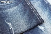 Ткань джинсовой ткани лайкра хлопка GOTS темно-синая с перекрестным люком вырабатывает толстую ровницу 150 ширин