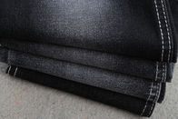 ткань джинсовой ткани джинсов супер черноты простирания 10oz тощая