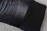 Черное искривление ткани джинсовой ткани простирания TC утка вырабатывать толстую ровницу джинсы в 2 сторонах
