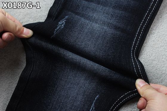Левый крен ткани текстуры ткани джинсов Twill руки для носки женщин