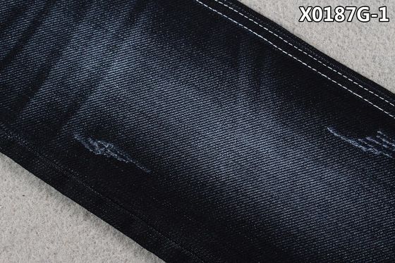 Левый крен ткани текстуры ткани джинсов Twill руки для носки женщин