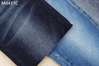 Ткань джинсовой ткани лайкра полиэстера хлопка сини индиго с небольшим вырабатывает толстую ровницу материал джинсов женщин