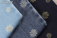 Напечатанное цветком сырье простирания ткани Twill джинсовой ткани для моды джинсов женщин