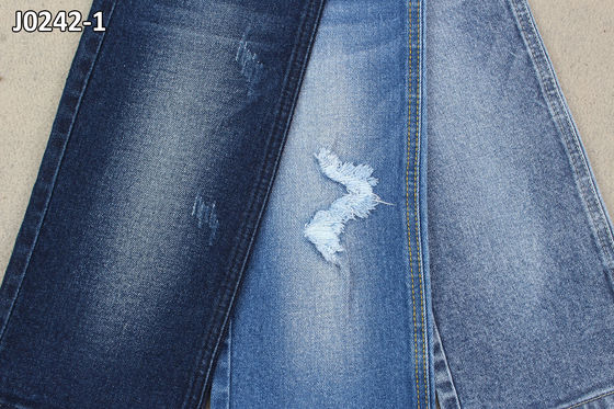 Хорошая цена Задняя сторона 11,7 тканей джинсовой ткани простирания лайкра хлопка OZ маленьких белая онлайн