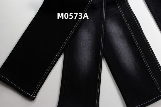Хорошая цена Оптовая продажа 11.5 Oz Warp Slub High Stretch Black Backside Woven Denim Fabric для джинсов онлайн