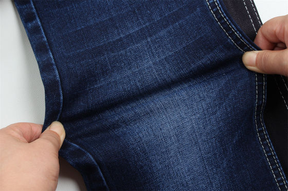 Хорошая цена 11-11.5 Oz Warp slub джинсы ткань для мужчины джинсы Mercerized шерсть черный зад высокий растяжка для мужчины индийский рынок стиль онлайн