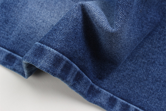 10 унций Super Blue Denim ткань жесткая 100% хлопок для стиля джинсы парень стиль друзей мягкий ладонь женщины джинсы лето в продаже