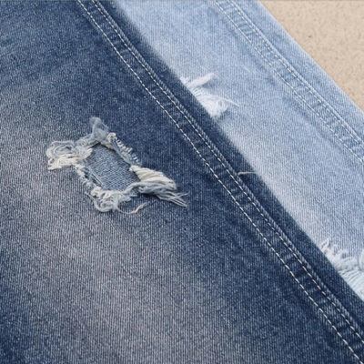 12 унций 100% хлопка дешевая цена горячая продажа синие джинсы ткань