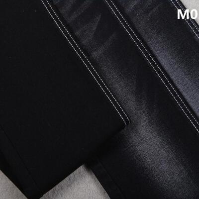 Хорошая цена Джинсовая ткань Jet Black Black 10,5 унций из хлопка с фактурой слаб онлайн