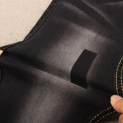 Хорошая цена Высокая протяженность серы Черный цвет Женщины Джинсы Джинсовые ткани Поставляем с фабричной ценой в 9.5OZ онлайн