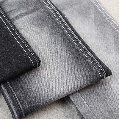 Хорошая цена Джинсовая ткань черного/белого цвета 10-11 унций для женских и мужских джинсов онлайн