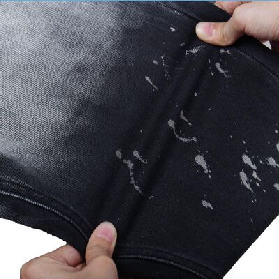 Хорошая цена Черный черный 170 см комфортный стрейч хлопок полиэстер спандекс джинсовая ткань онлайн