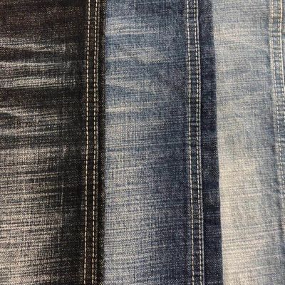 Twill 1% лайкра 99% хлопок 12.6oz вырабатывает толстую ровницу ткань джинсовой ткани Crosshatch простирания для человека джинсов